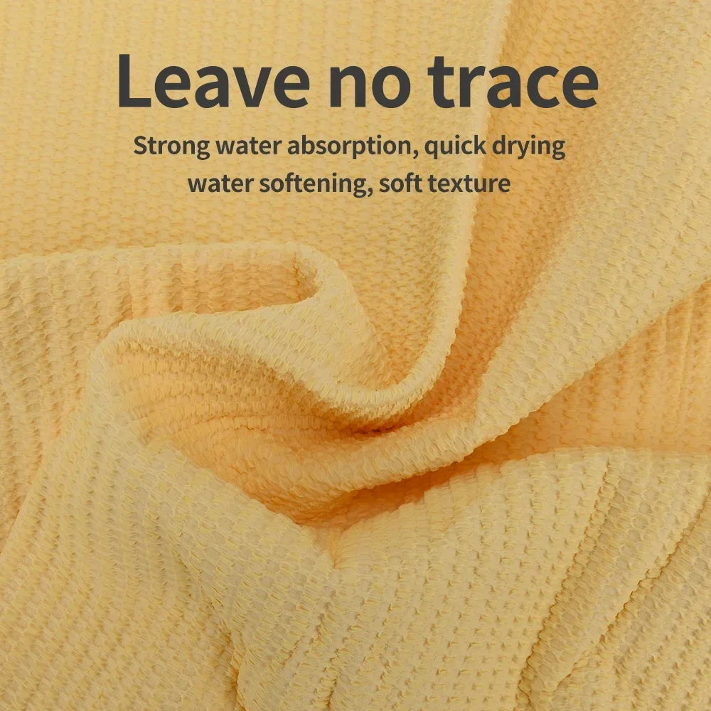 64*42cm PVA Chamois Car Wash Towel Cleaner car Accessories Car care Home Cleaning Hair Drying Cloth
