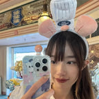 Kawaii Cartoon Hairband Ratatouilleing Cute Headband Ratatouille Hairpin Mouse Ears Headdress Girl Kids Party Gift Toys
