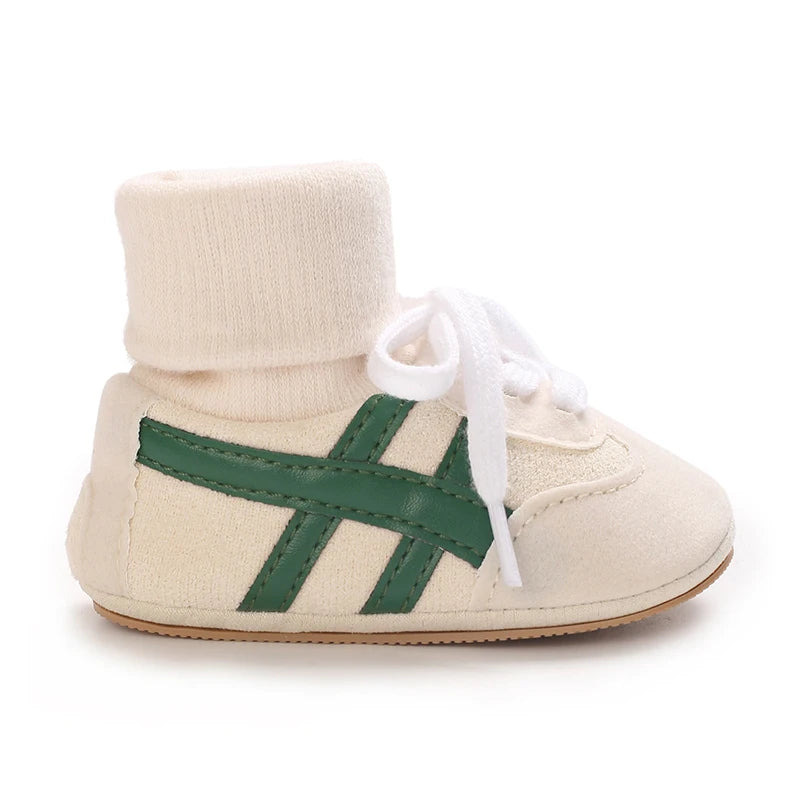 Baby Shoes Soft Cotton Socks Ankle Covering Style Autumn And Winter Warm Sports Shoes Toddler And Newborn Walking Shoes