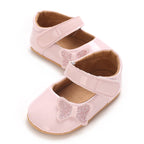 0-12 Months Baby Shoes PU Leather Shallow Mouth Single Shoe Bow Baby Walking Shoes Princess Shoes Baby Shoes
