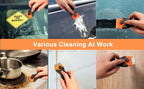 Plastic & Metal Razor Blade Scraper, Window Glass Cleaner, Vinyl Film & Adhesive Remover Tool for Car Home Clean Scraper tool