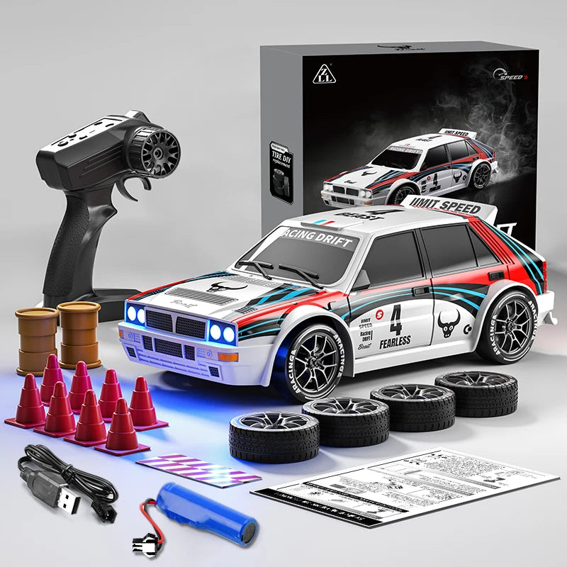 New RC Raceway Drift Car SG204 PRO 1:24 20KM/H 4WD High speed Racing With LED Car Monster Truck for Kids Boy Festival Toys Gifts