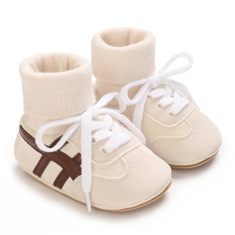 Baby Shoes Soft Cotton Socks Ankle Covering Style Autumn And Winter Warm Sports Shoes Toddler And Newborn Walking Shoes