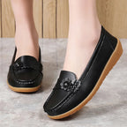 Fashion Genuine Leather Women Flats Tenis Shoes Woman Moccasins Women Shoe Footwear Women Shoes Retro Plus Size Female Footwear