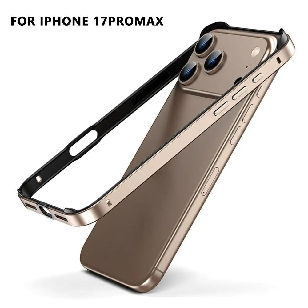 Metal Silicone iPhone 17 Pro Max Case