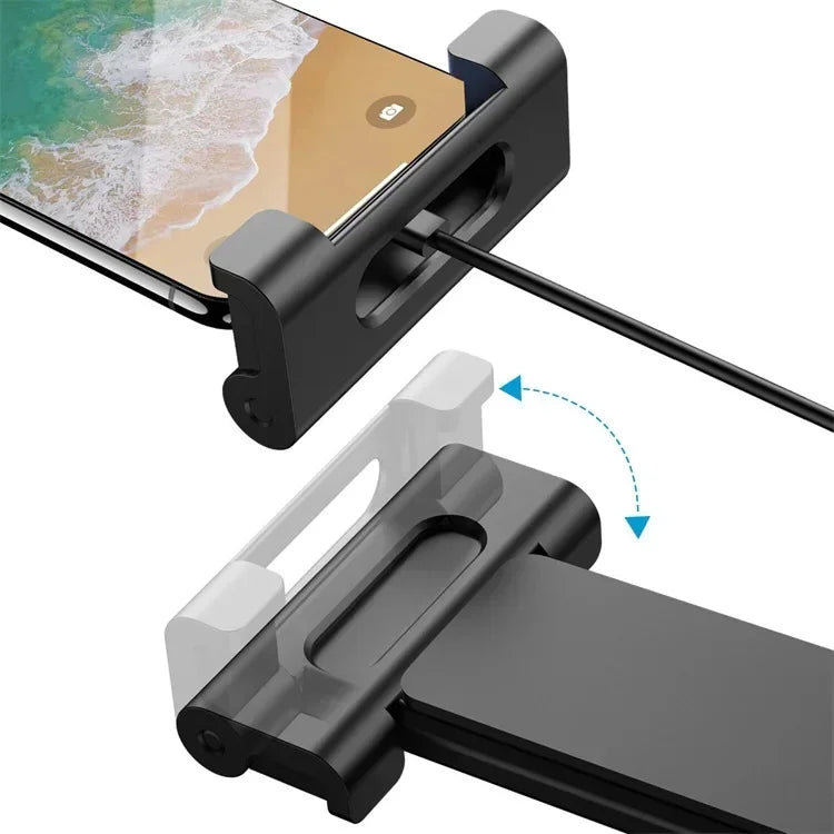 Adjustable Foldable Car Phone Stand – Sturdy & Non-Slip Grip for Secure Phone Mounting
