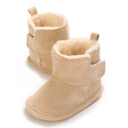 Plush Winter Baby Shoes Boy Girl Cotton Soft Sole Snow Booties Thick Winter Warm Newborn Toddler Boots Shoes Frist Walking Shoes