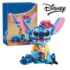 New Stitch Angel CP Building Blocks 2025 - Large Piece Cartoon Toys with Moving Ears Kids Assembly Gift for Boys Girls Birthday