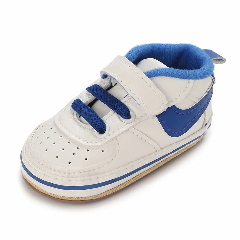 0-1Year New Baby Shoes Retro Leather Boy Girl Shoes Multicolor Toddler Rubber Sole Anti-slip First Walkers Infant Newborn