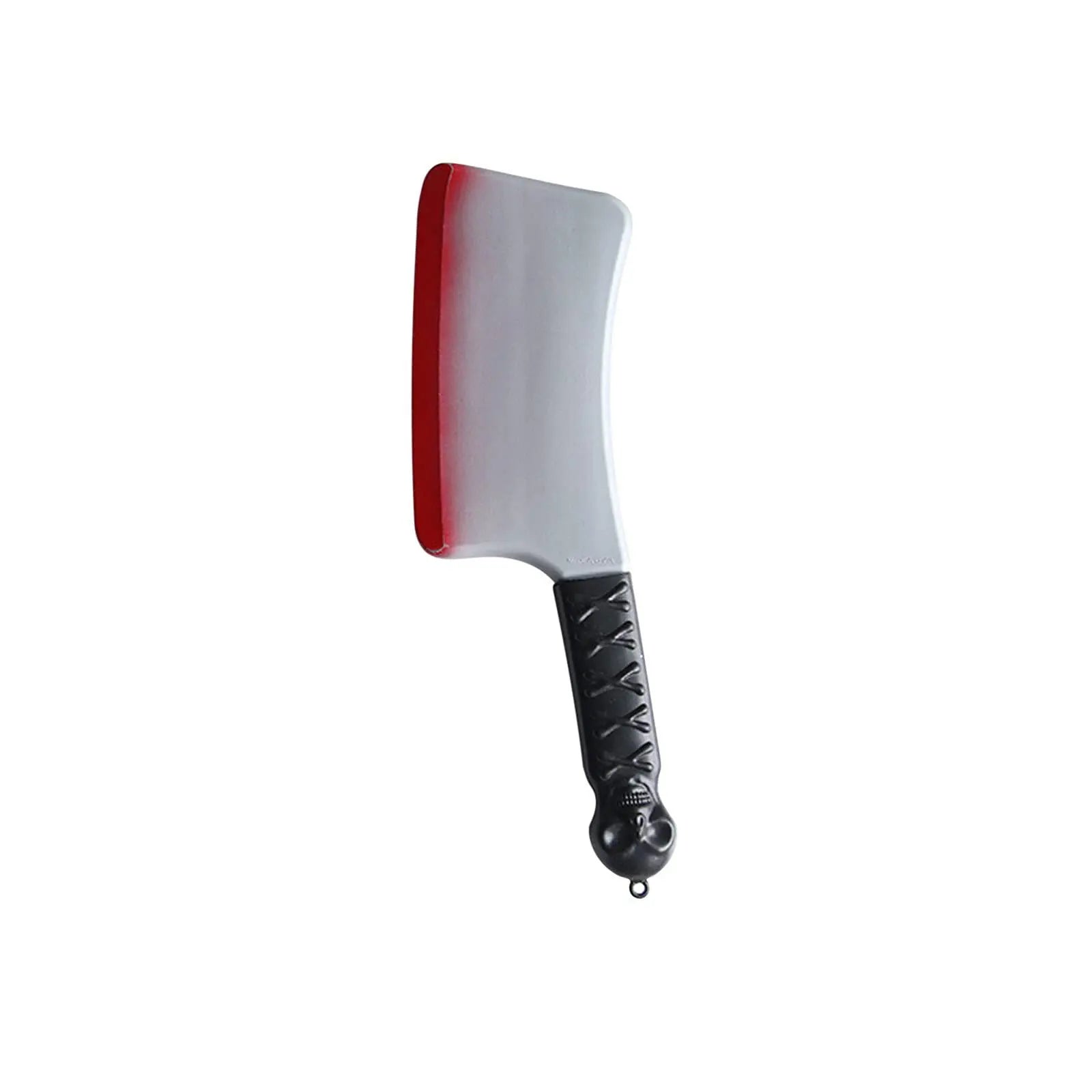 48.5cm/19.09in Plastics Fake Blood Knife Party Supplies Weapon Props Model Halloween Cosplay Funny Gift Collectible Outdoor Toys