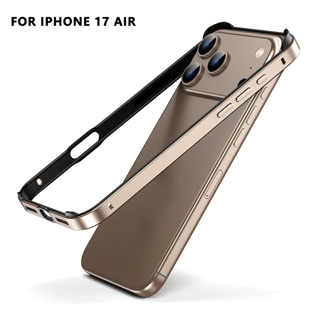 Metal Silicone iPhone 17 Pro Max Case