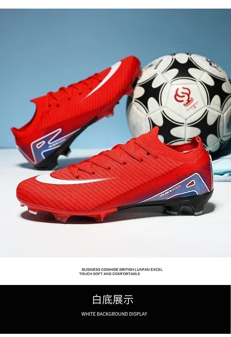 Men Football Field Boot TF/FG Indoor Original Professional Futsal Society Match Turf Soccer Shoes Non Slip Bootie Football Shoes