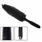 Car Wheel Tire Wash Cleaning Brush Car Rim Scrubber Cleaner Duster Handle Car Tyre Cleaning Detailing Brushes Car Cleaning Tools