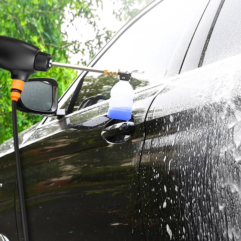 Car Wash Machine 24V Cordless Power High Pressure Wireless Water Spray Electric Portable Jet Water Gun Car Washer Gun Machine