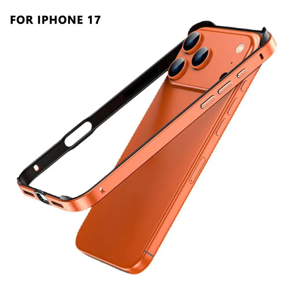 Metal Silicone iPhone 17 Pro Max Case