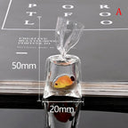 1:12 Miniature Model Mini Fish Tank Bowl Simulation Aquarium Scene Model For Home Desktop Ornament Dollhouse Toys Decoration