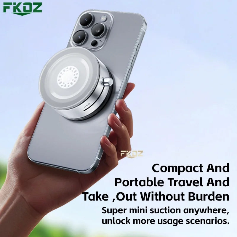 Super Magnetic Phone Stand 360° Rotating Desktop Car Holder Vacuum Adsorption Strong Magnetism Car Mount Phone Holder