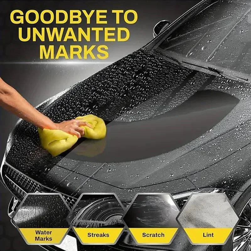 Super Absorbent Car Wash Towel Auto Care Suede Chamois Towels Car Cleaning Towel Wash Cloth Car Cleaning Tools Auto Accessories