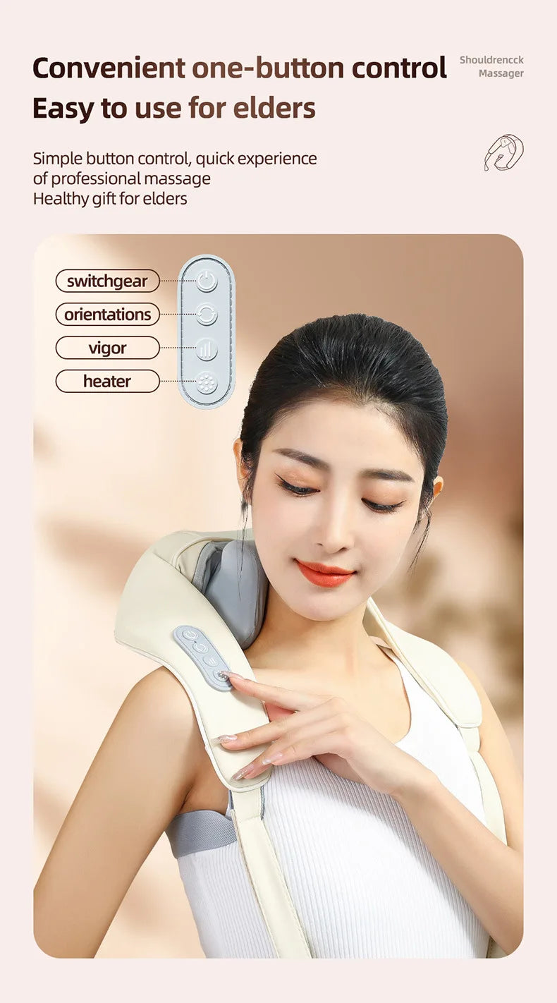 KneaU HeatHug – Deep Comfort Pillow ✨