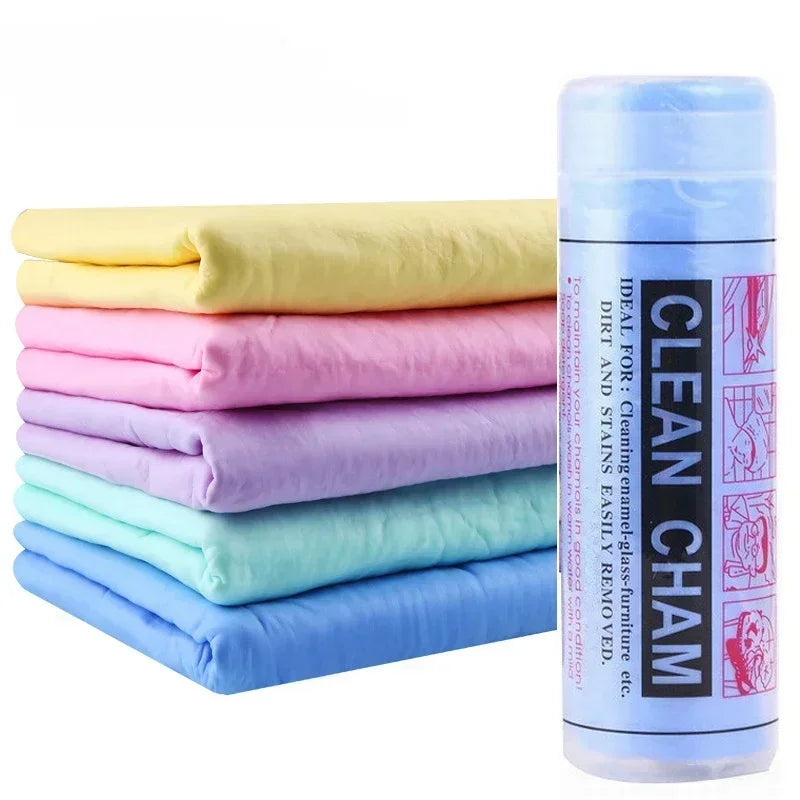 Super Absorbent Car Wash Towel Auto Care Suede Chamois Towels Car Cleaning Towel Wash Cloth Car Cleaning Tools Auto Accessories