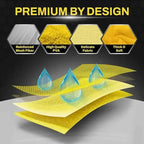 Super Absorbent Car Wash Towel Auto Care Suede Chamois Towels Car Cleaning Towel Wash Cloth Car Cleaning Tools Auto Accessories
