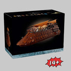 UCS FIT 75397 Sail Barge Building Block Classic Sailboat Model Bricks Assembly Toys Birthday Christmas Gifts Home Decor