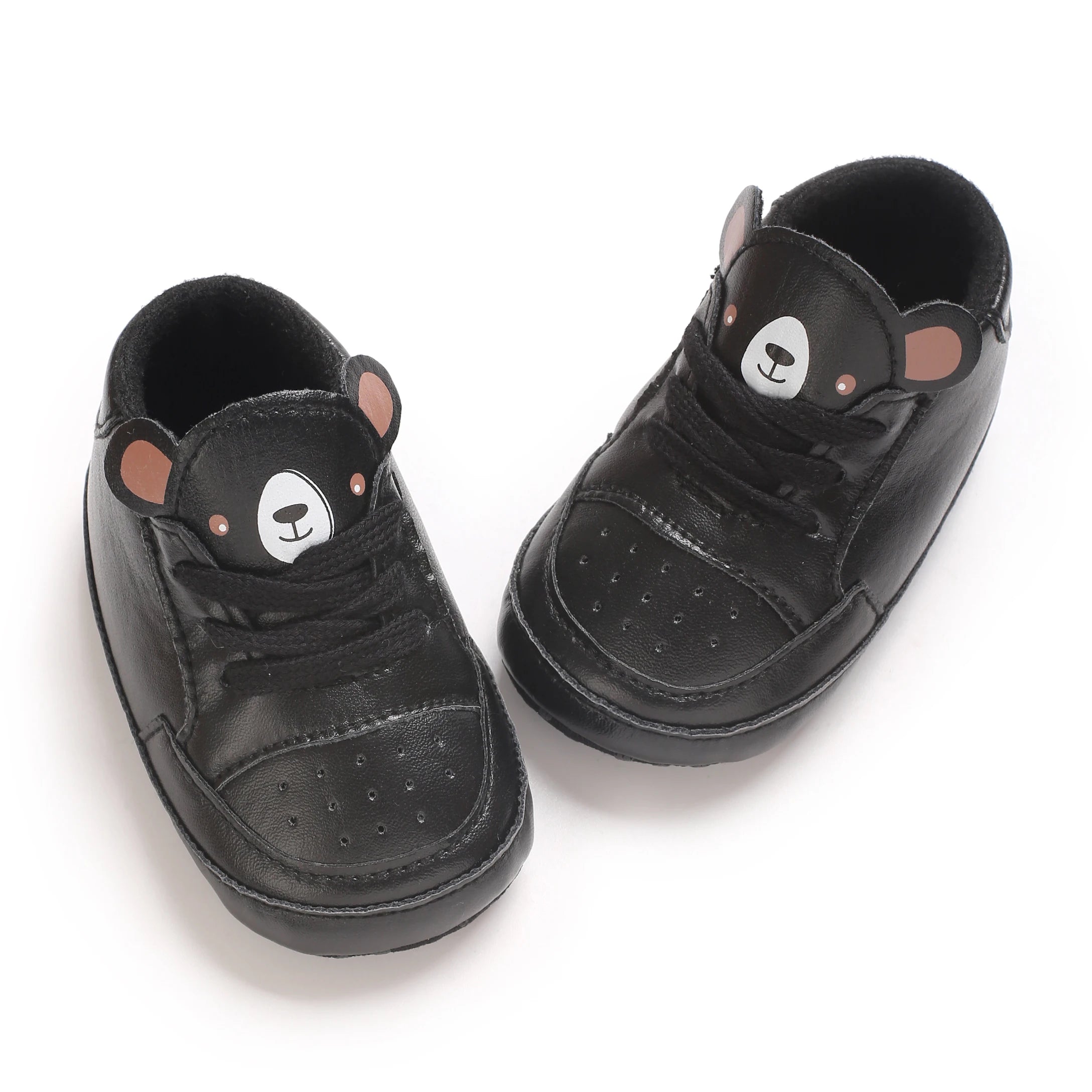 Classic baby shoes for boys and girls cute animal casual flat shoes the first baby cotton non slip and warm walking shoes ﻿