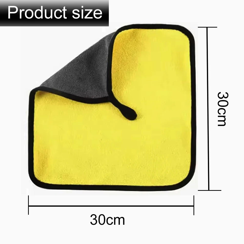 Microfiber Towel Car Microfiber Cloth Wash Towel Microfiber Cleaning Cloth Car Wash Drying Towel Auto Detailing