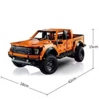 Technical 42126 1:10 F-150 Pickup Truck Sports Car Building Block Set Muscle Vehicle Model Toys for Kid Gift