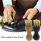 Mini Buffing Brush For Cleaning Shoes Hog Bristle Brushes Boot Shoes Cleaner Leather Shoes Supplies Gourd Brush Home Clean Tool