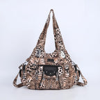 Angelkiss Women Bag Large Handbags Satchel Top-handle PU Shoulder Bag Vintage Dumpling Pack Multi-pockets Shoulder Bags Purse