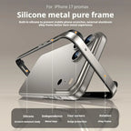 Metal Silicone iPhone 17 Pro Max Case