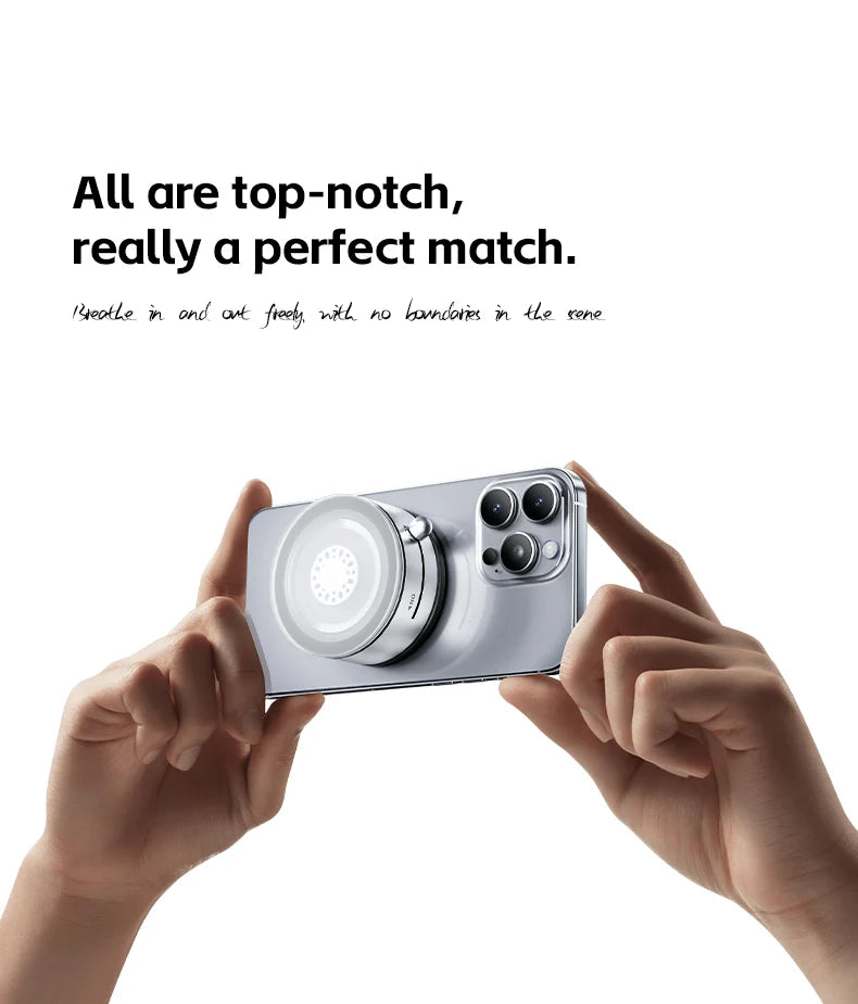 Super Magnetic Phone Stand 360° Rotating Desktop Car Holder Vacuum Adsorption Strong Magnetism Car Mount Phone Holder