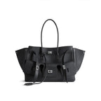 Brand Tote Bag Rodeo Lock Design Women Bag High-quality Soft Pu Leather Handbag Large-capacity Storage Bag Commuter Shoulder Bag