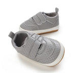 0-1Year New Baby Shoes Retro Leather Boy Girl Shoes Multicolor Toddler Rubber Sole Anti-slip First Walkers Infant Newborn