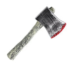 48.5cm/19.09in Plastics Fake Blood Knife Party Supplies Weapon Props Model Halloween Cosplay Funny Gift Collectible Outdoor Toys