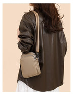 2025New 100% Genuine Cowhide Women's Leather Mobile Phone Bag Crossbody Bags for Women Bag Designer Crossbody Bag Messenger Bags