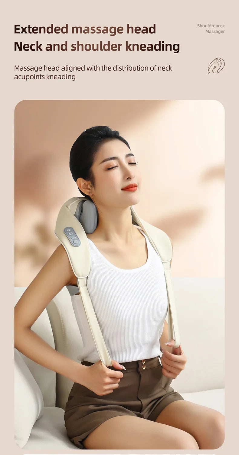 KneaU HeatHug – Deep Comfort Pillow ✨
