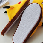 Pikachus Slippers Women Soft Home Cotton Slipper Winter Indoor Light Comfort Floor Shoes Cartoon Women Shoes