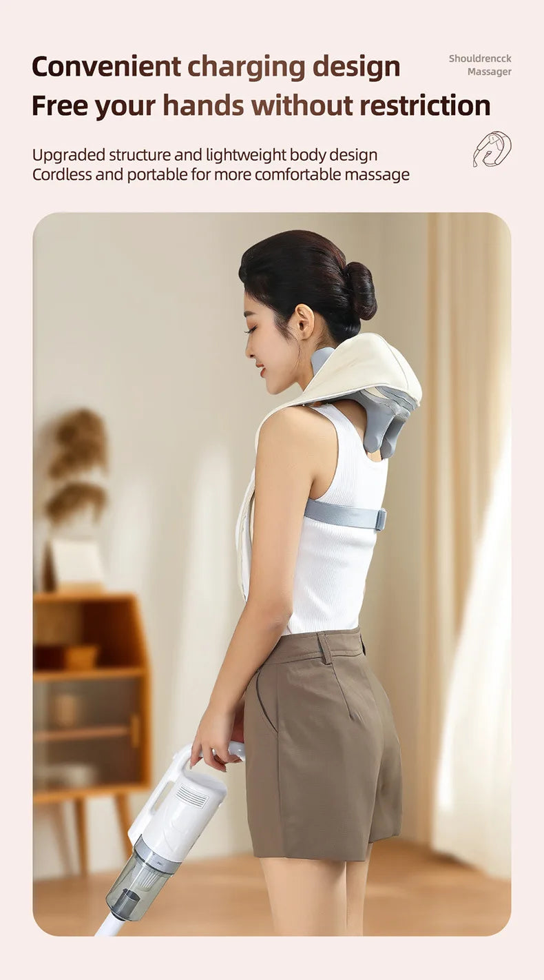 KneaU HeatHug – Deep Comfort Pillow ✨
