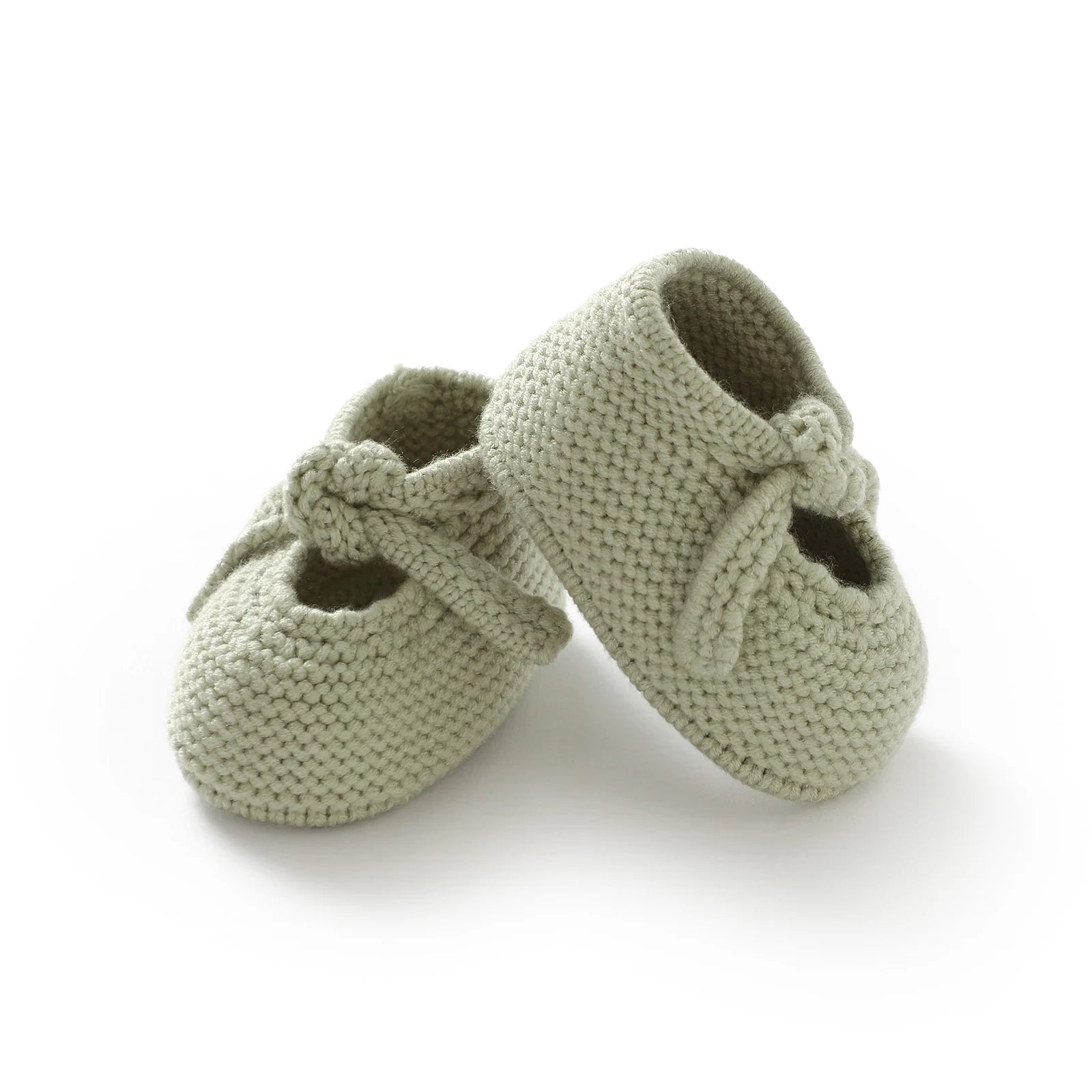 Baby Shoes Knit Newborn Boy Girls Bed Boots Fashion Cute Bow Infant Clothing Accessories Toddler Children Shallow Footwear 0-18M