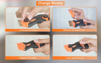 Plastic & Metal Razor Blade Scraper, Window Glass Cleaner, Vinyl Film & Adhesive Remover Tool for Car Home Clean Scraper tool