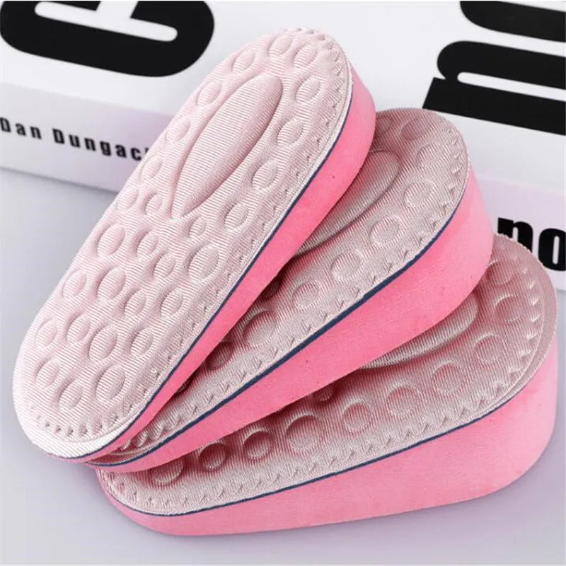 EVA Memory Foam Invisible Height Increased Insoles for Women Shoes Inner Sole Shoe Insert Lift Heel Comfort Heightening Insoles