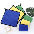 Car Wash Towel 2/3pcs Microfiber Super Absorbency Car Cleaning Cloth Drying Double-Sided Auto Towels Car Care Detailing
