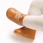 Classic baby shoes for boys and girls cute animal casual flat shoes the first baby cotton non slip and warm walking shoes ﻿