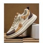 casual shoes fashion men's four season breathable comfortable outdoor thick sole anti slip wear-resistant versatile casual shoes