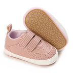 0-1Year New Baby Shoes Retro Leather Boy Girl Shoes Multicolor Toddler Rubber Sole Anti-slip First Walkers Infant Newborn