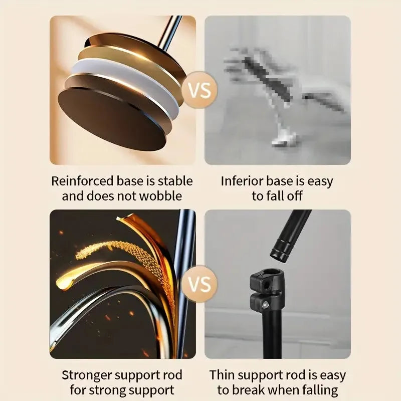 Desktop Phone Holder Live Broadcast for Smartphone Adjustable with Phone Holder Stand Bracket for Mobile Telefoon Statief Stand