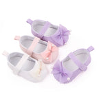 Baby Step Front Shoes Spring and Autumn New Style Girls' Baby Shoes with Korean-style Bowknots and Anti-slip Soft Soles BY2235