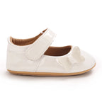 0-12 Months Baby Shoes PU Leather Shallow Mouth Single Shoe Bow Baby Walking Shoes Princess Shoes Baby Shoes